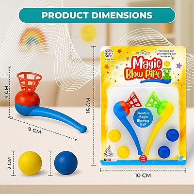 Magic Blow Pipe Set of 2