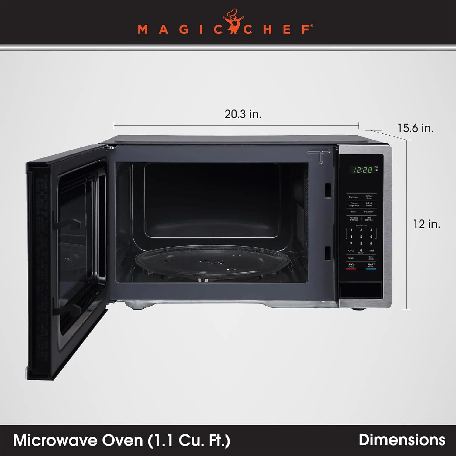 Magic Chef Countertop Microwave Oven