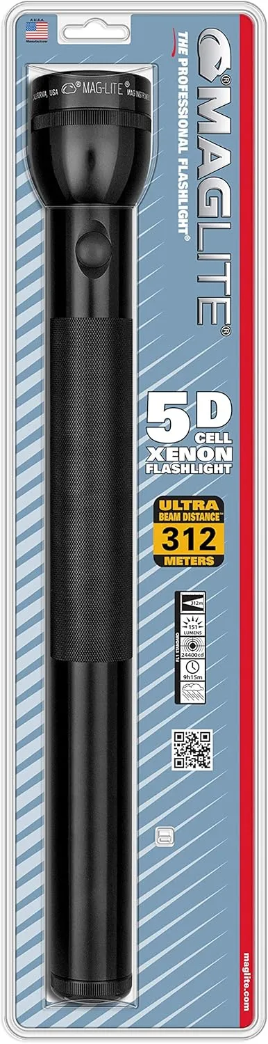 MAGLITE Heavy-Duty Incandescent Flashlight