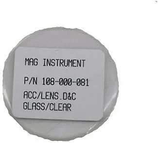 MAG Instrument 108000081 - Clear Glass Replacement Lens for C/D-Cell Maglite Flashlights