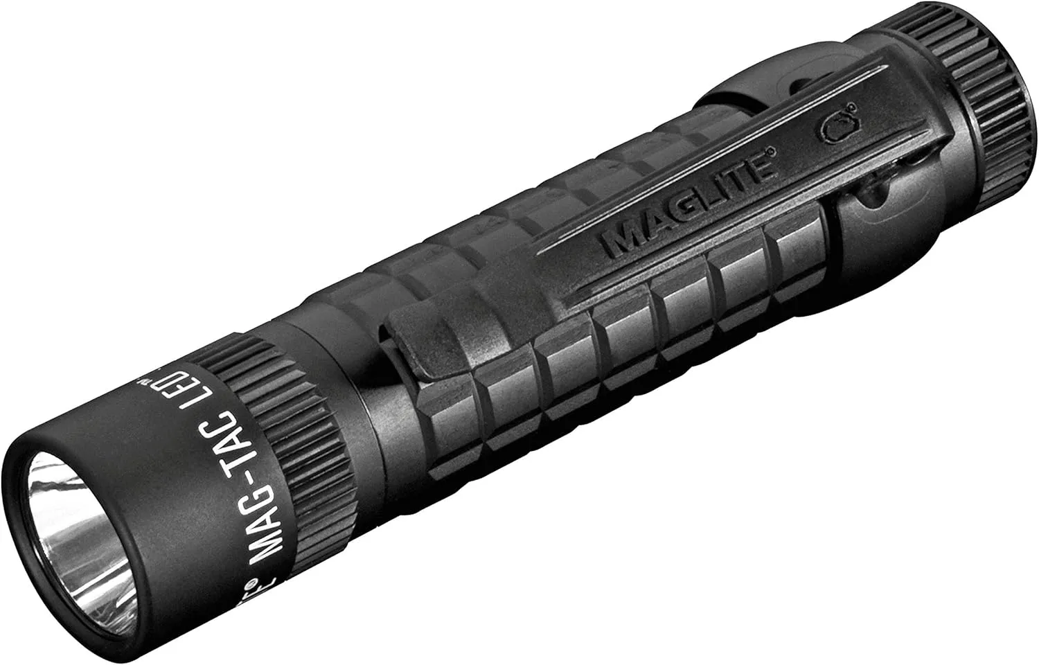 Maglite Mag-Tac LED 2-Cell CR123 Flashlight - Plain-Bezel