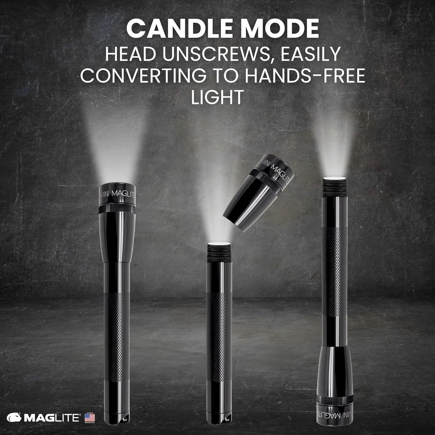 MAGLITE Mini 2-Cell AA LED Flashlight Combo Pack