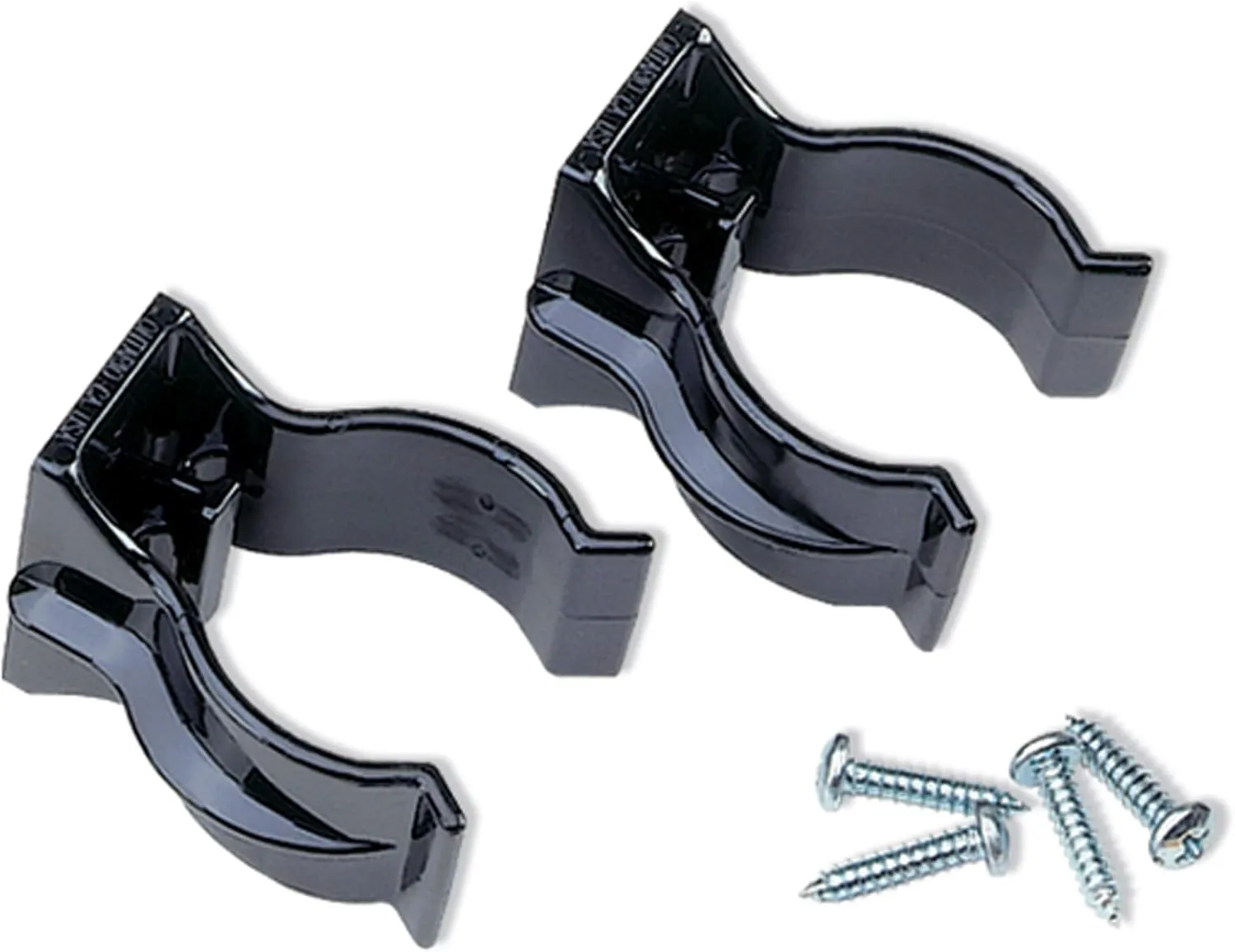 Maglite Black Universal Mounting Brackets for D-Cell Flashlight, 2 pk