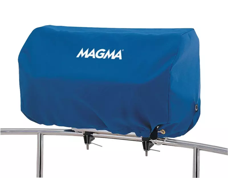 Magma Products A10-1291PB Rectangular Grill Cover, 12 inch x 24 inch Primary Cooking Grate Size, Pacific Blue