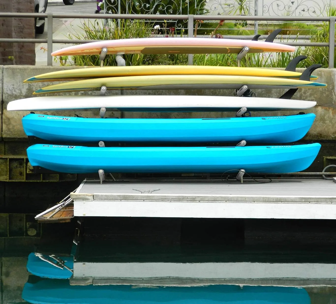 Magma Products Storage Arms w/Foam Pads, Straight 36", Pair, Kayak, Rack System, Multi (R10-1010-36)