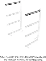 Magma Products Storage Arms w/Foam Pads, Straight 36", Pair, Kayak, Rack System, Multi (R10-1010-36)