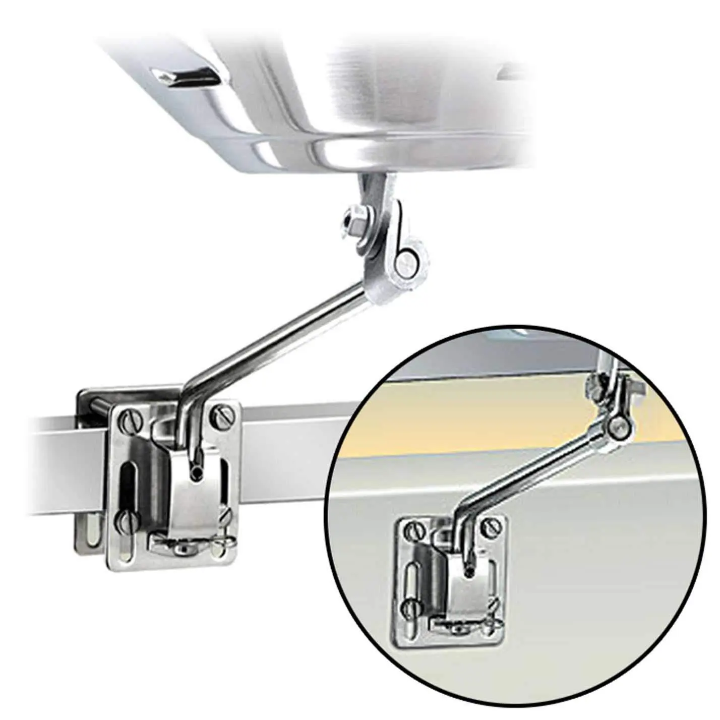 Magma Products A10-240 Square Rail / Vertical Surface Mount