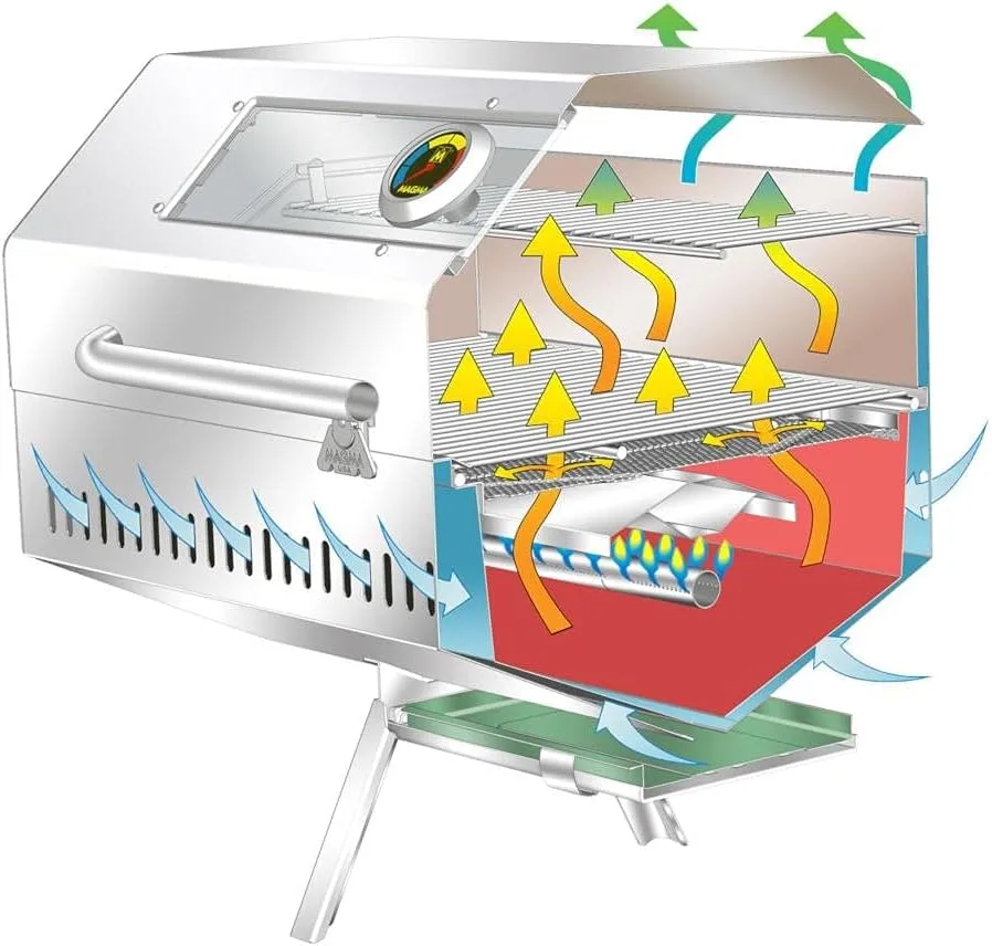 Magma Products, Monterey II Infrared Gourmet Series Gas Grill, A10-1225-2GS