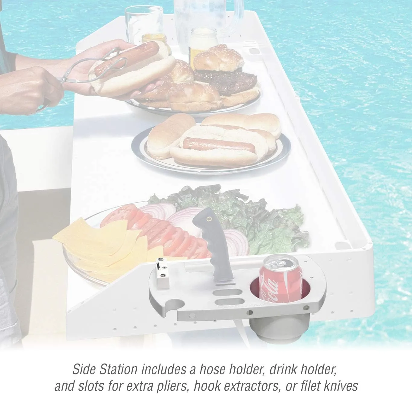 Magma Products, T10-485 Side Station, Tournament Series Fish Cleaning Station