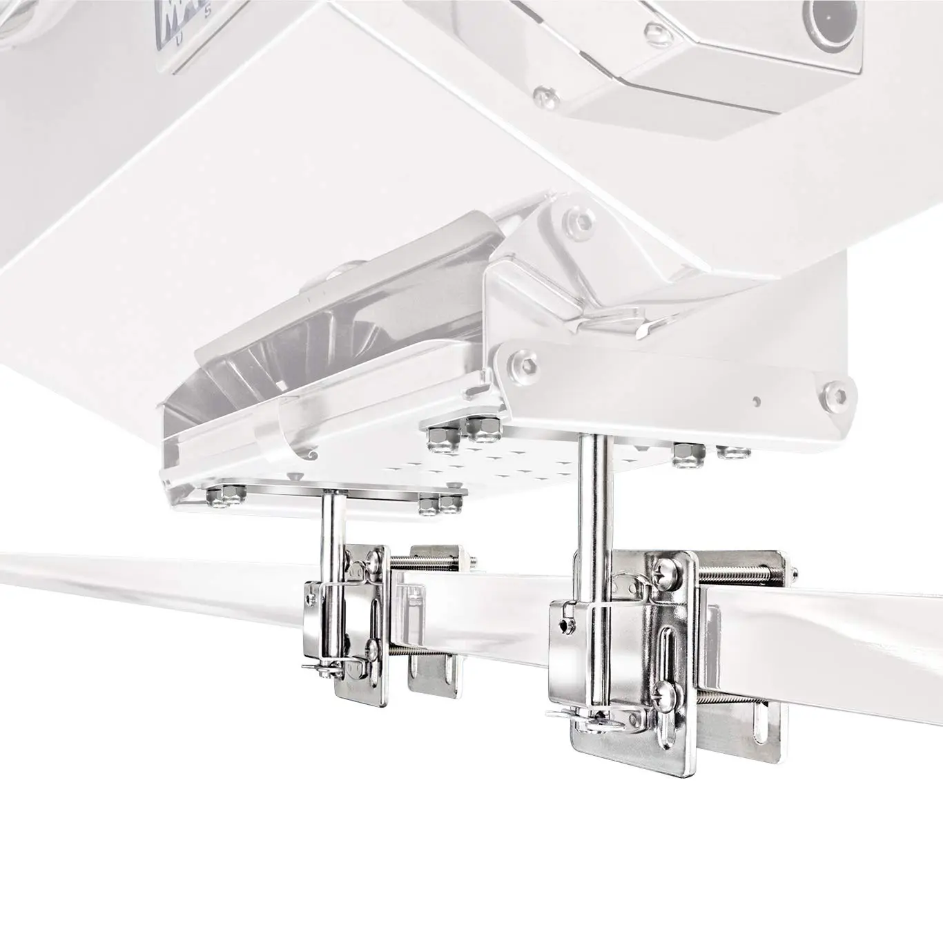 Magma Products, T10-540 Dual Square Rail / Vertical Surface Mount, Multi, One Size