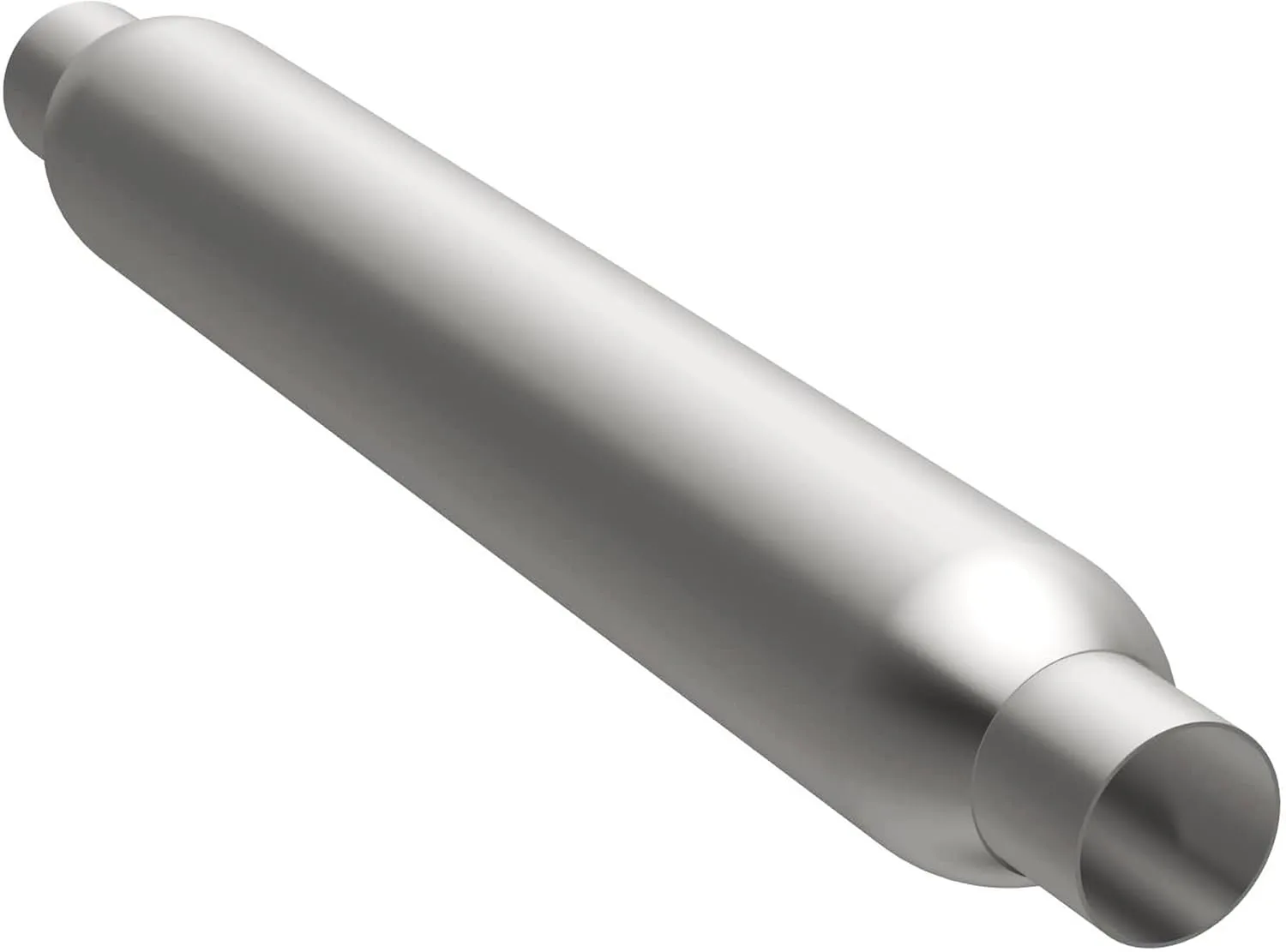 MagnaFlow Glasspack Performance Exhaust Muffler 18146: 2.5"/2.5" Inlet/Outlet, 4x4x26" Round