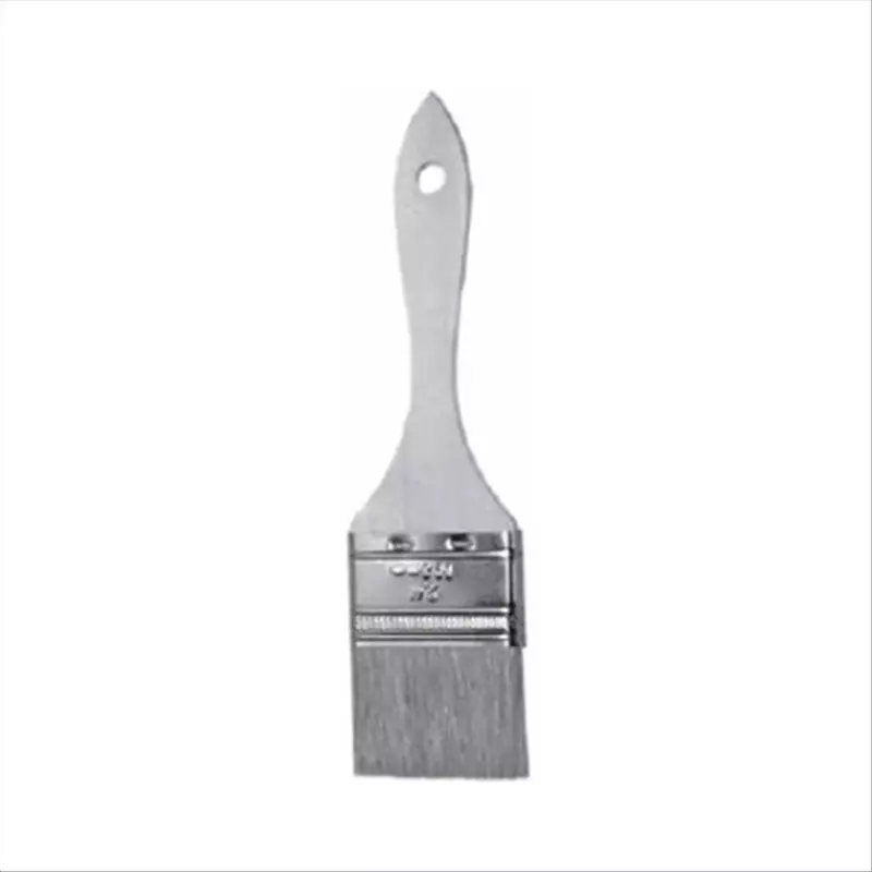 Magnolia Brush Low Cost Paint or Chip Brush with Sanded Handle, 4" Width, White (Case of 12)