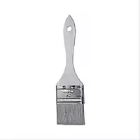 Magnolia Brush Low Cost Paint or Chip Brush with Sanded Handle, 4" Width, White (Case of 12)