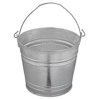 12QT GALVANIZED WATER PAIL