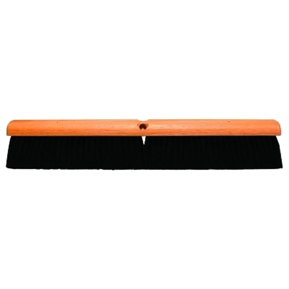 18" Floor Brush, Black Plastic - Magnolia Brush Model 2018