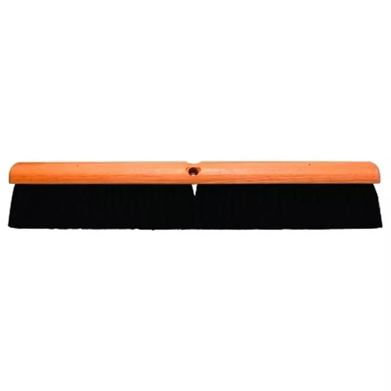 18" Floor Brush, Black Plastic - Magnolia Brush Model 2018