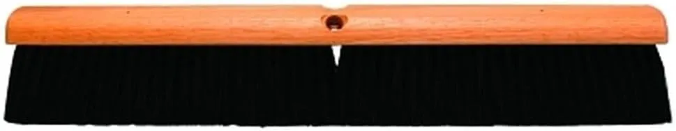 18" Floor Brush, Black Plastic - Magnolia Brush Model 2018