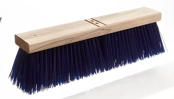 Magnolia Brush 6418-A 18-Inch Blue Plastic Heavy Duty Street Broom