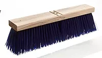 Magnolia Brush 6418-A 18-Inch Blue Plastic Heavy Duty Street Broom