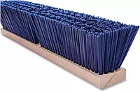 24" BLUE POLY STREETBROOM - FLEXSWEEP