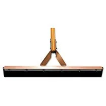 30" DRIVEWAY SQUEEGEE W/WOOD HANDLE