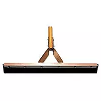 30" DRIVEWAY SQUEEGEE W/WOOD HANDLE