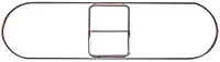 36" Metal Frame Dust Mophead - 1 Each
