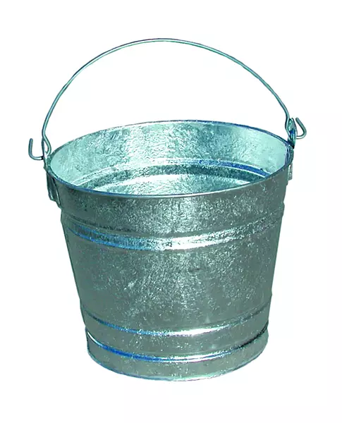 Galvanized Pail Size: 8 Quart