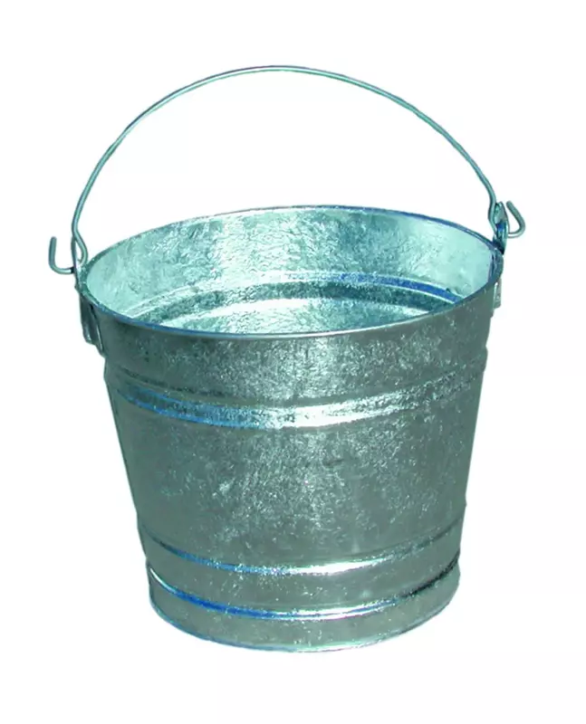 Galvanized Pail Size: 8 Quart