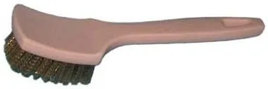 WHITE NYLON FOAM PLASTIC SIDE WALL BRUSH