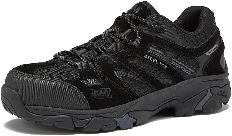 MAGNUM Overwatch Waterproof Steel Toe Work Shoes for Men