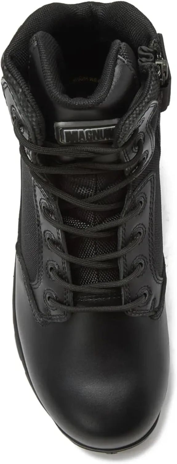MAGNUM Strike Force 6" Side Zipper Tactical Boots - Waterproof, MICHELIN Slip-Resistant Outsole