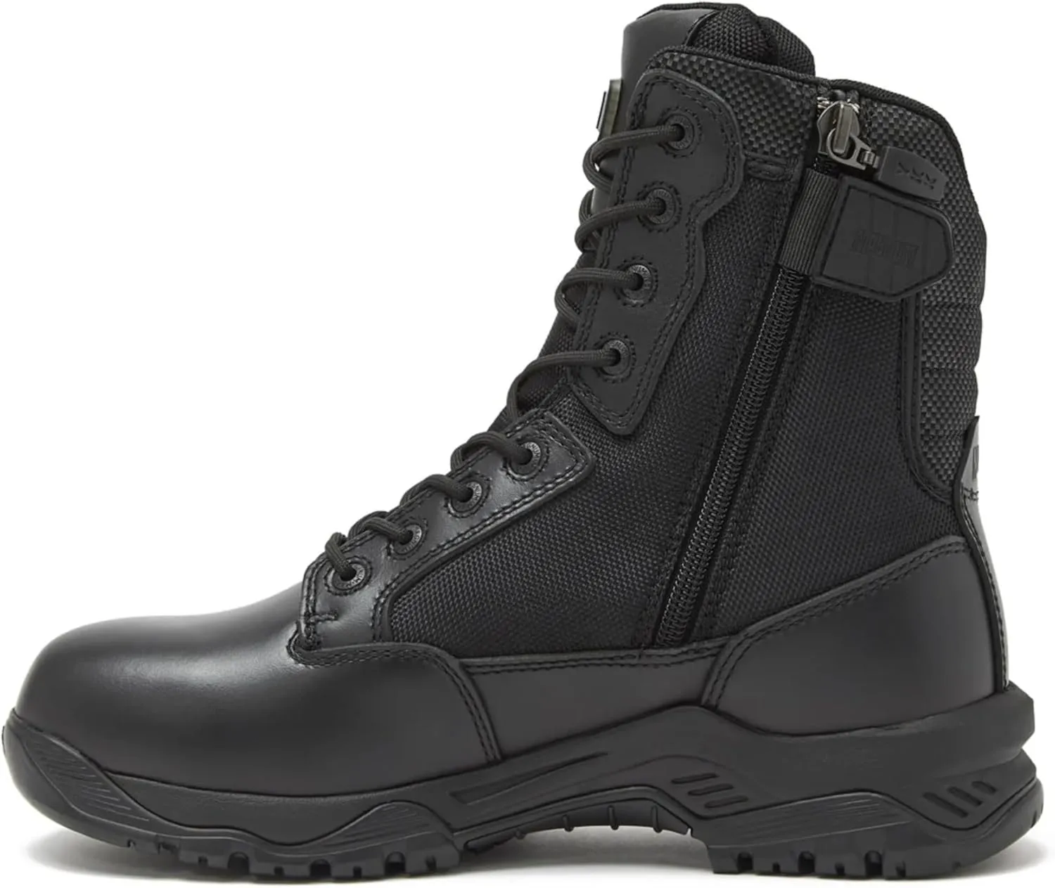 MAGNUM Strike Force 8" Side Zipper Tactical Boots w/ Slip- and Oil-Resistant MICHELIN Outsole