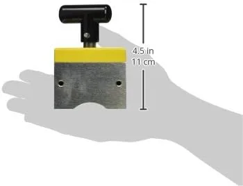 MAGSWITCH MagSquare Magnetic Welding Square with ON/OFF Magnet Switch