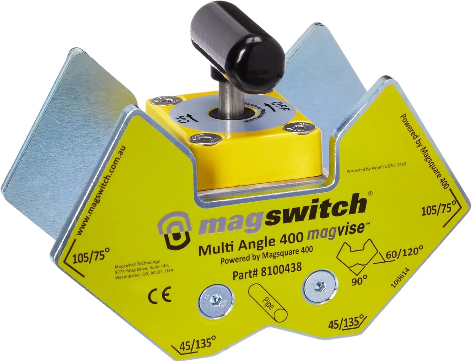 MAGSWITCH Mini Multi Angle Magnetic On/Off Workholding Tool