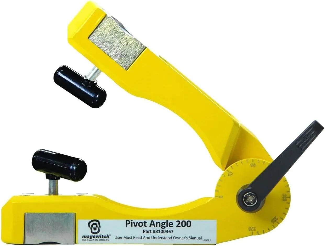 Magswitch Pivot Angle 200 Adjustable Welding Magnet - for Metal Fabrication Welding Accessories and Tools