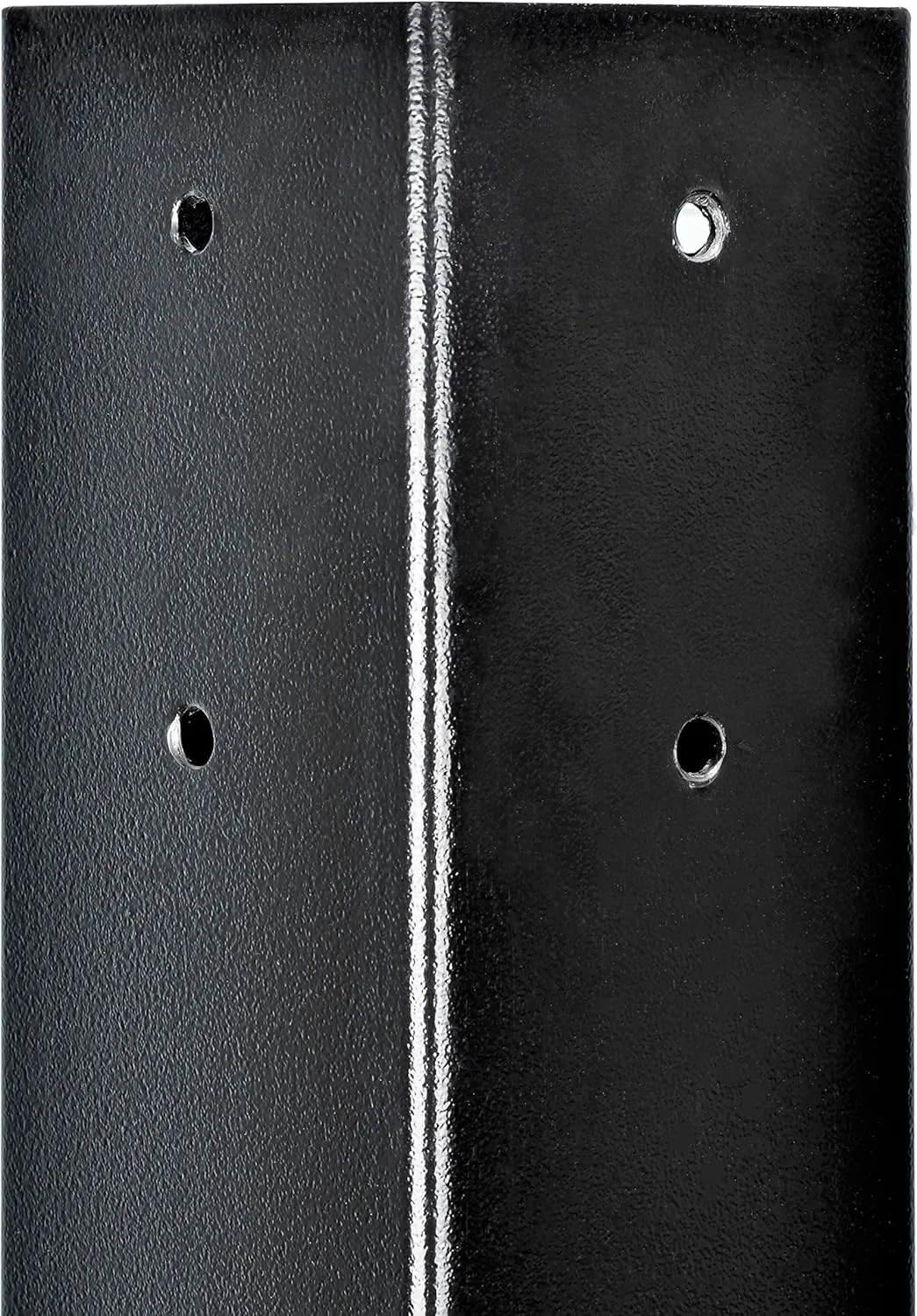 Mail Boss 27in Surface Mount Mailbox Post, 27inH x 4inW x 4inD, Black