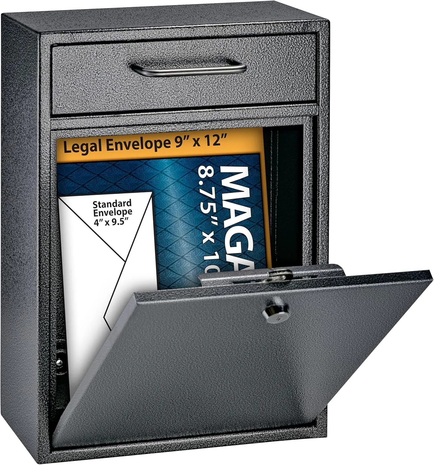 Mail Boss High Security Locking Wall-Mount Mail Drop Box
