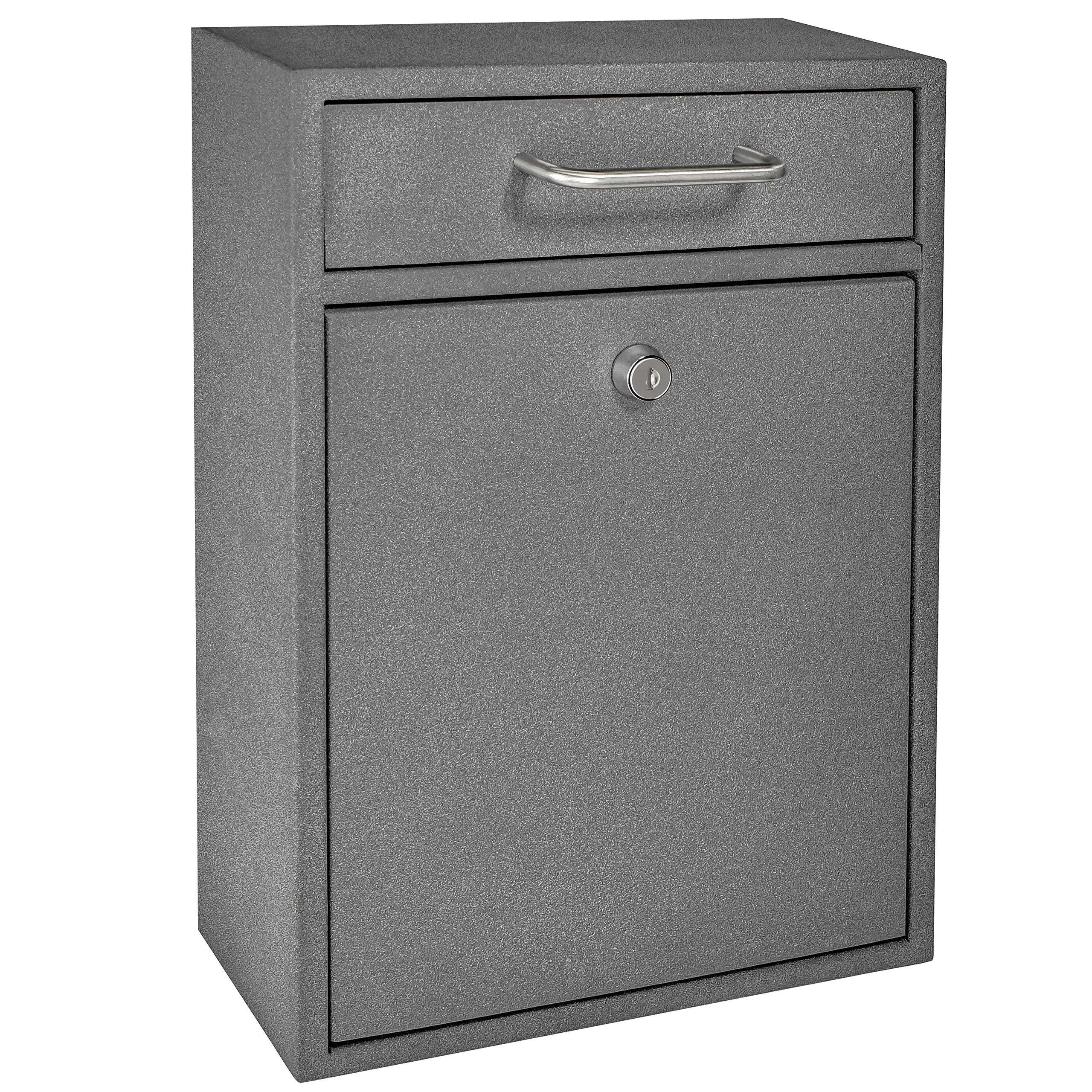 Mail Boss High Security Locking Wall-Mount Mail Drop Box
