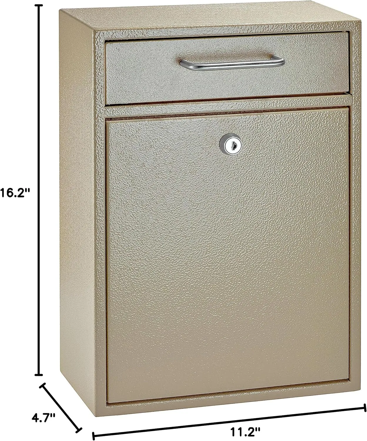 Mail Boss High Security Locking Wall-Mount Mail Drop Box