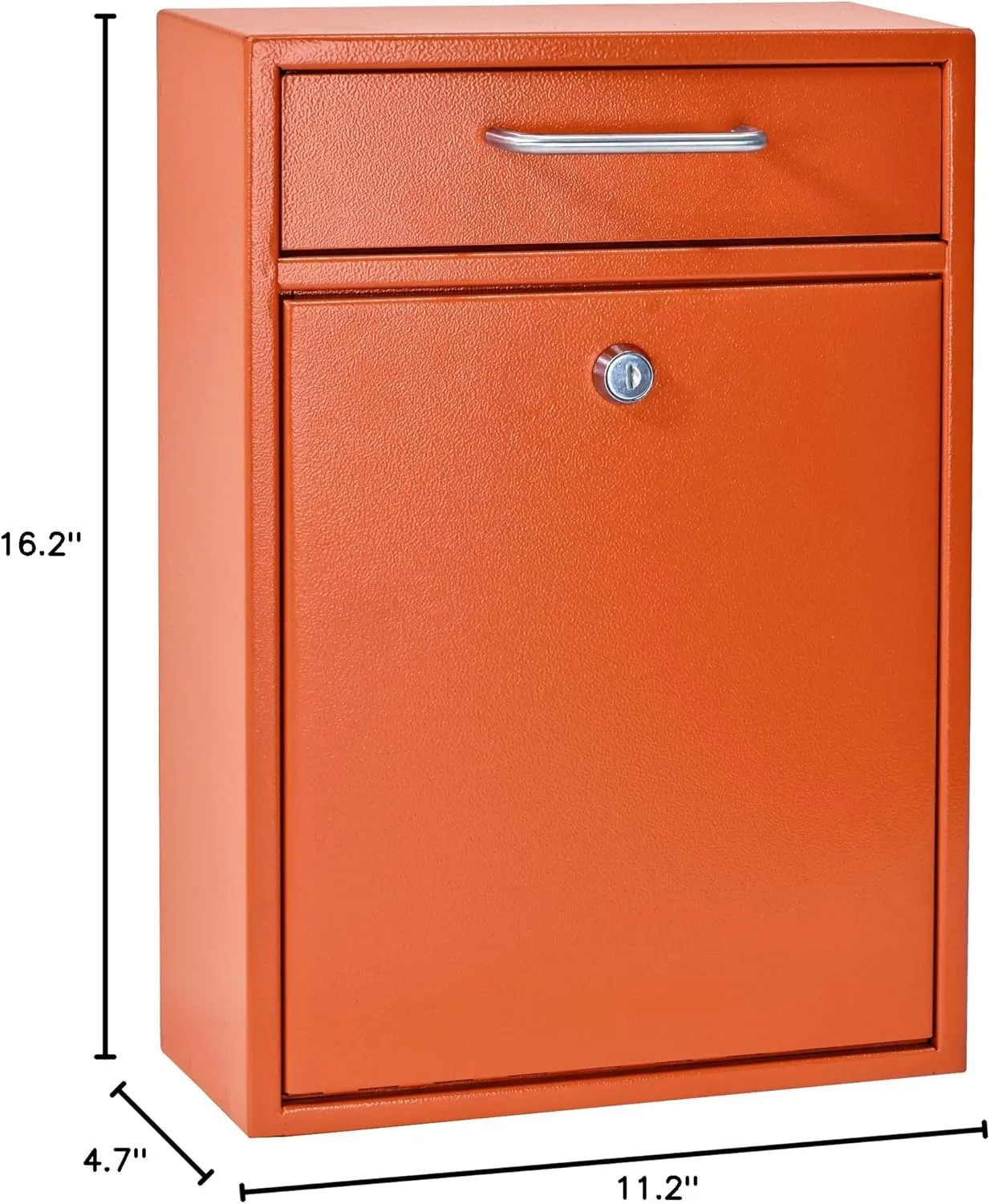 Mail Boss High Security Locking Wall-Mount Mail Drop Box