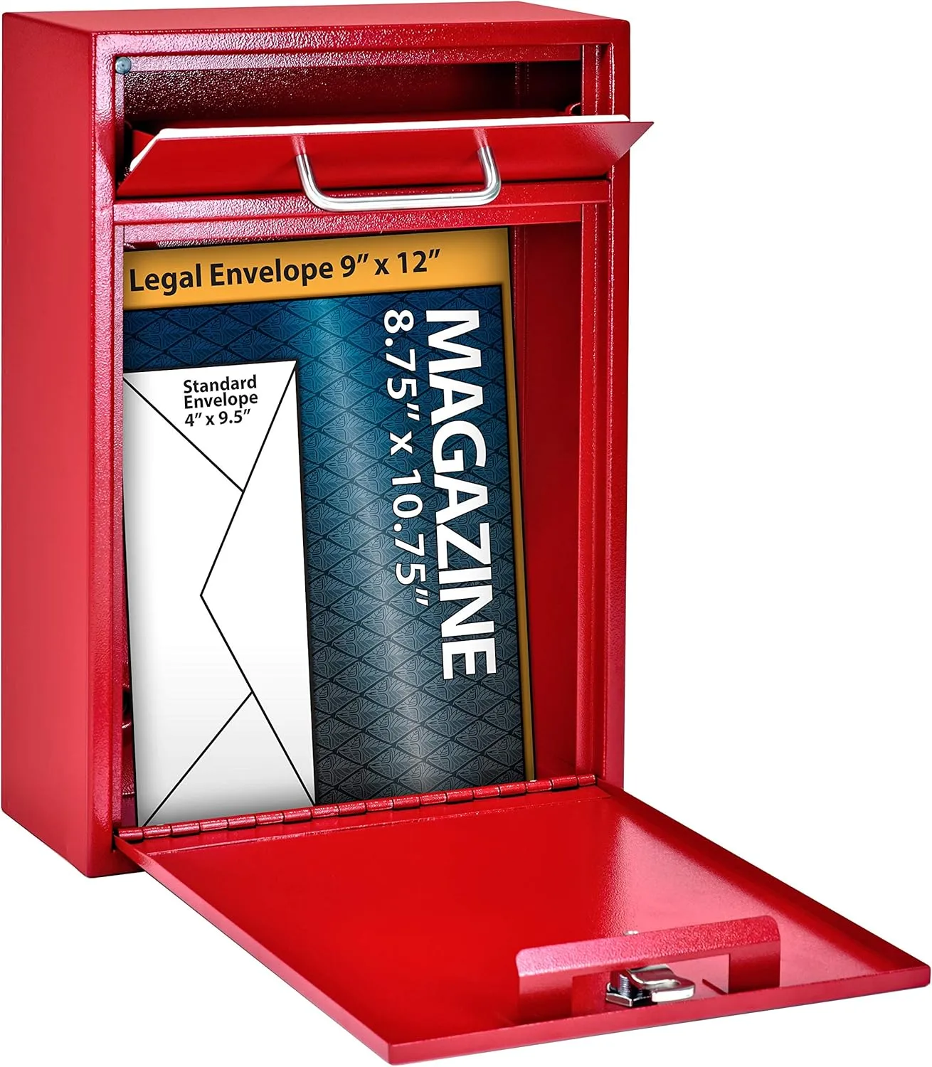 Mail Boss High Security Locking Wall-Mount Mail Drop Box