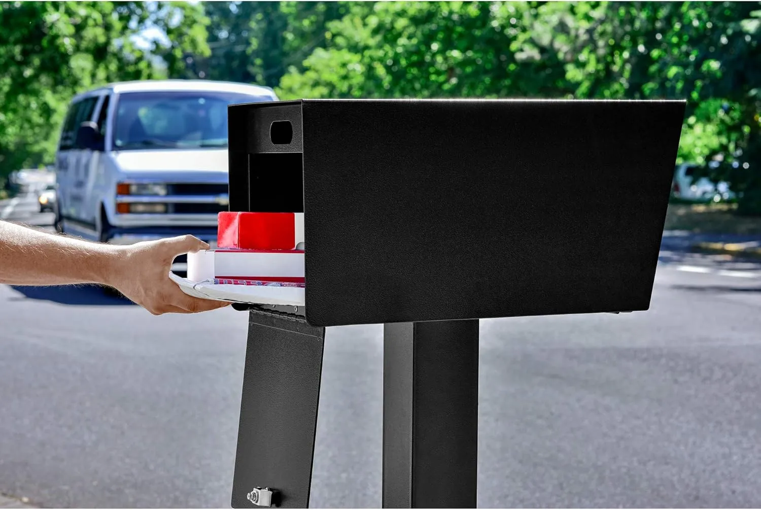 MAIL BOSS Mail Manager Street Safe Locking Security Mailbox