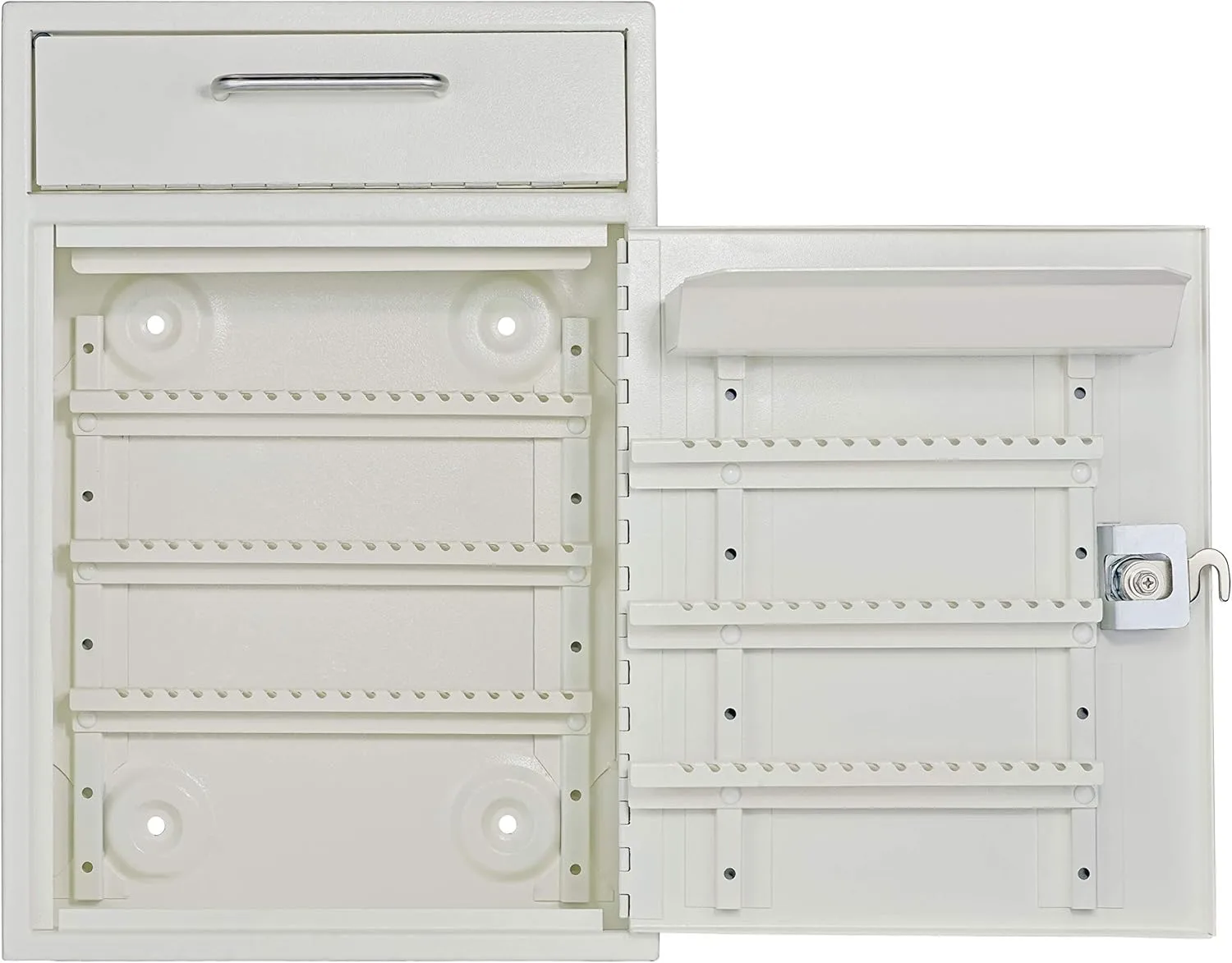 MAIL BOSS Key Boss Heavy-Duty High Security 105-Position Locking Key Cabinet & Drop Box