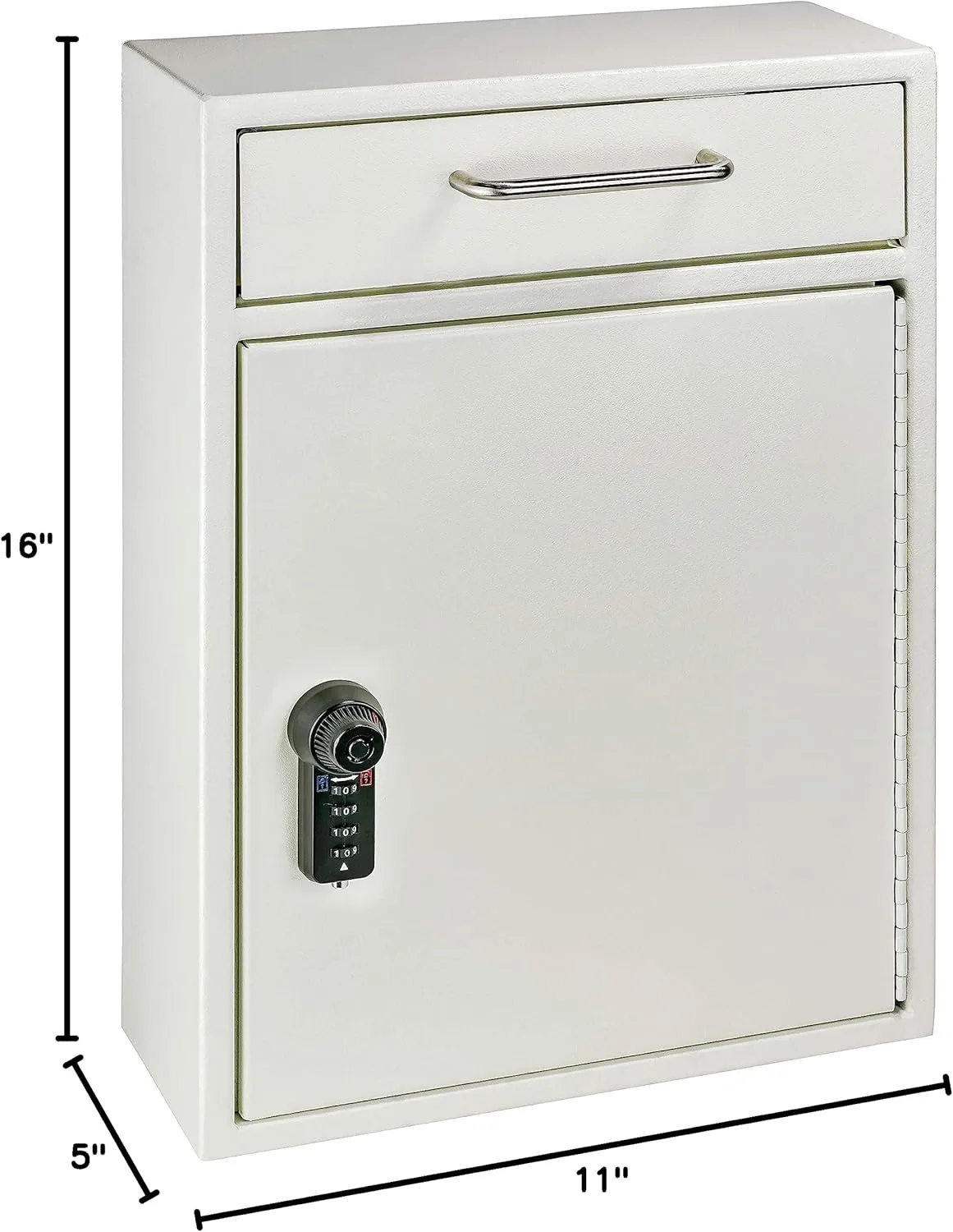 MAIL BOSS Key Boss Heavy-Duty High Security 105-Position Locking Key Cabinet & Drop Box