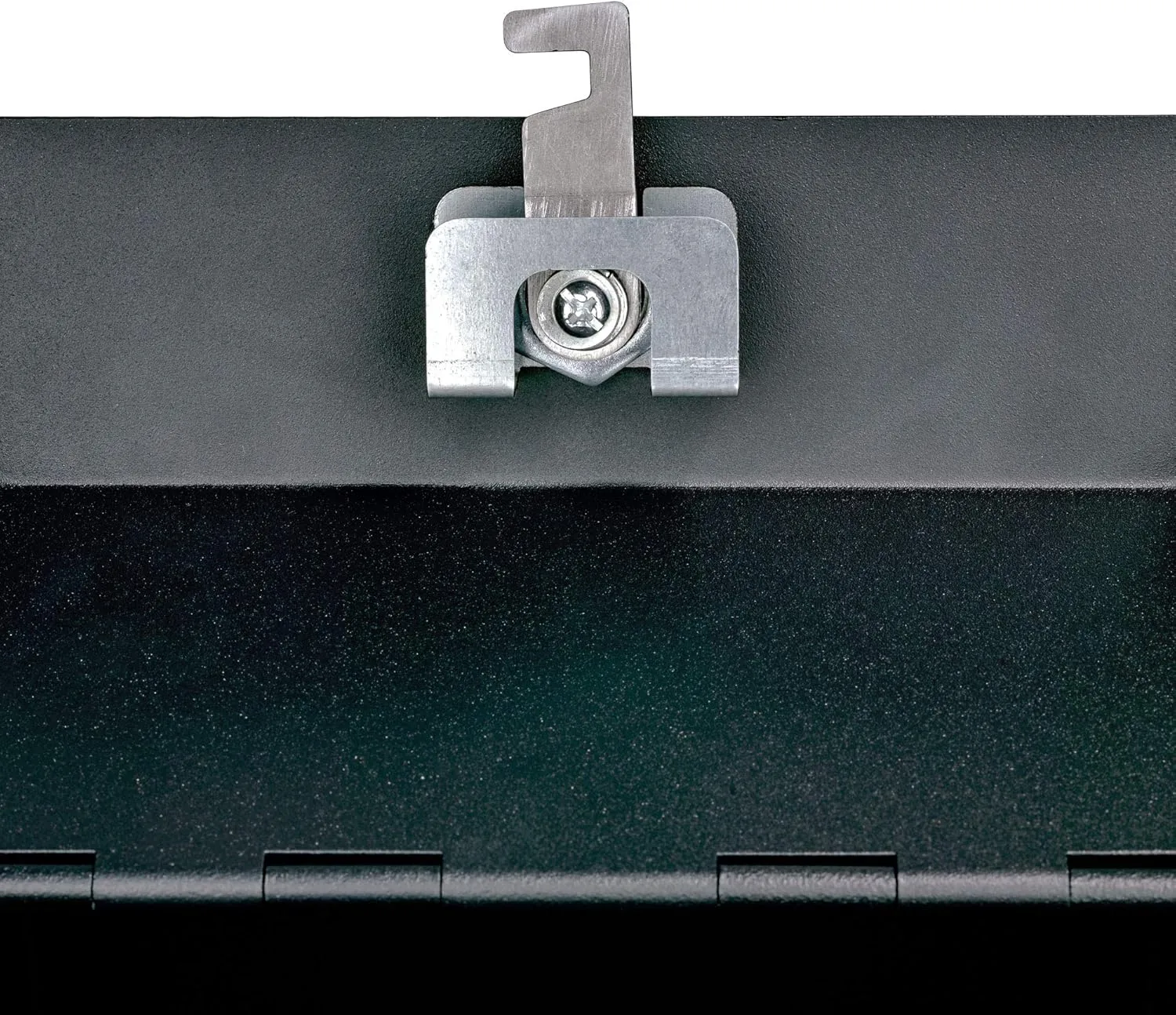 Mail Boss Locking Steel Suggestion Box (9.5" H x 7" W x 6" D) - Black