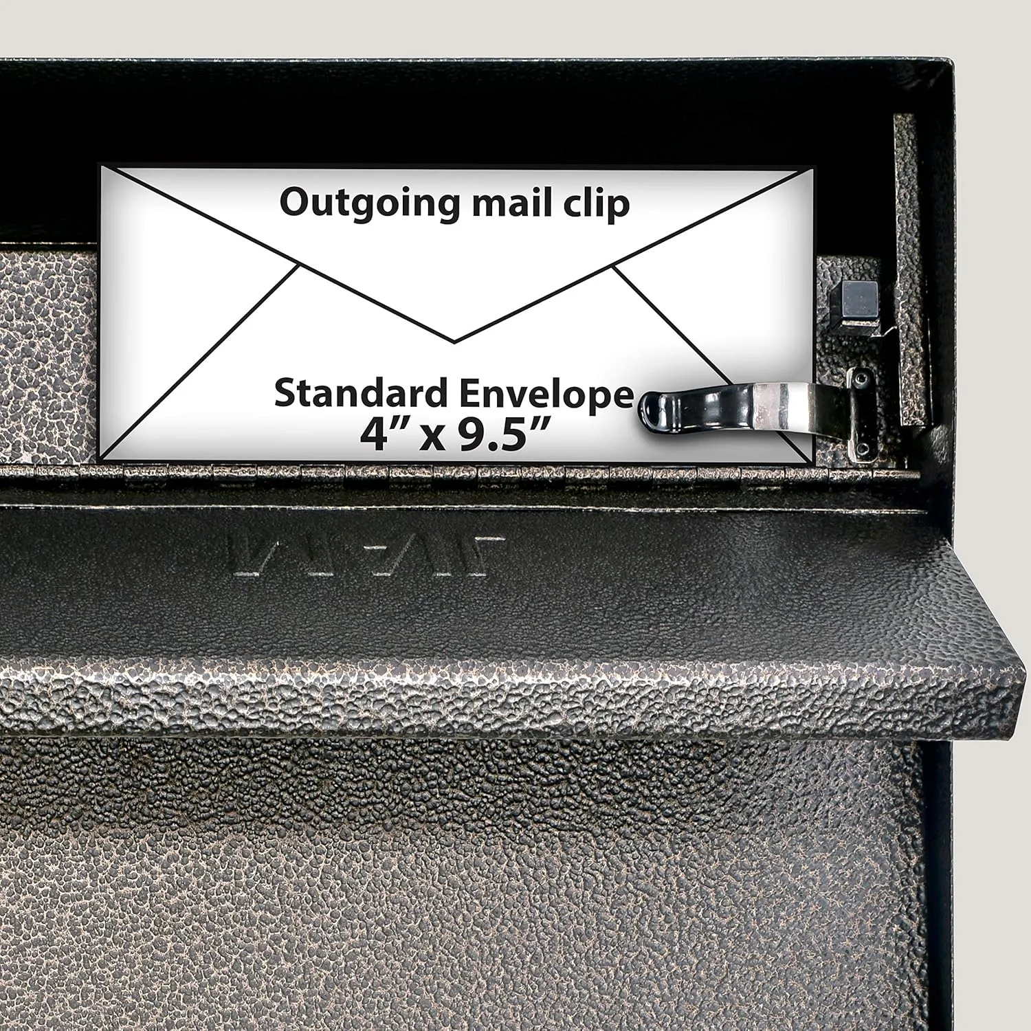 MAIL BOSS Metro Wall-Mount Locking Mailbox