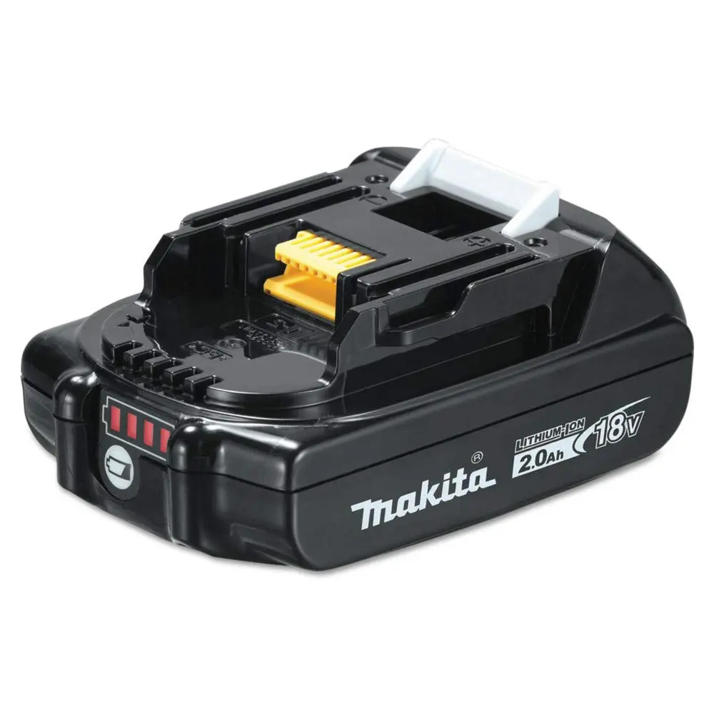 Makita BL1820B 18V Compact Lithium-Ion 2.0Ah Battery, Black 2.0Ah 1-Pack