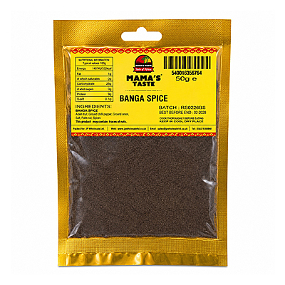 25115     Mamas Taste Banga Spices 50g X 10