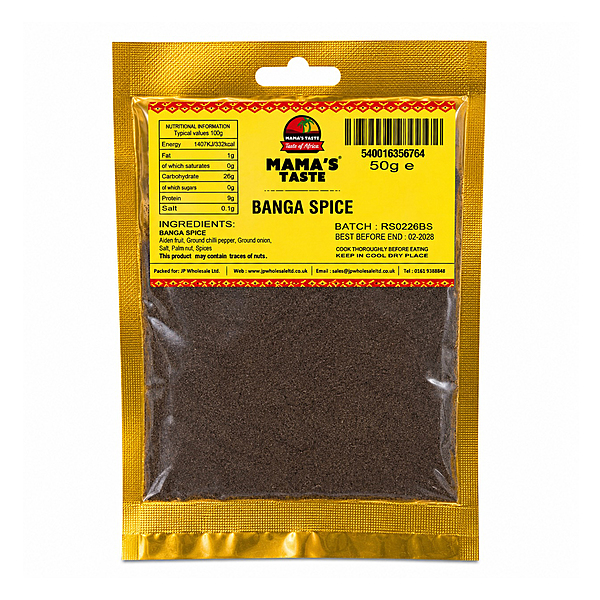 25115 Mamas Taste Banga Spices 50g X 10